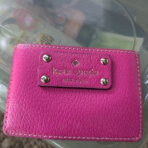 Kate Spade Fuchsia Card Holder